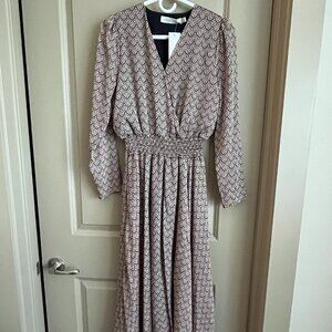 Bishop + Young Maxi Patterned Dress